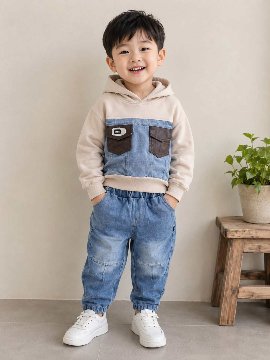 Boys Imported Cord Set [BT-6502] [1-6 Years]