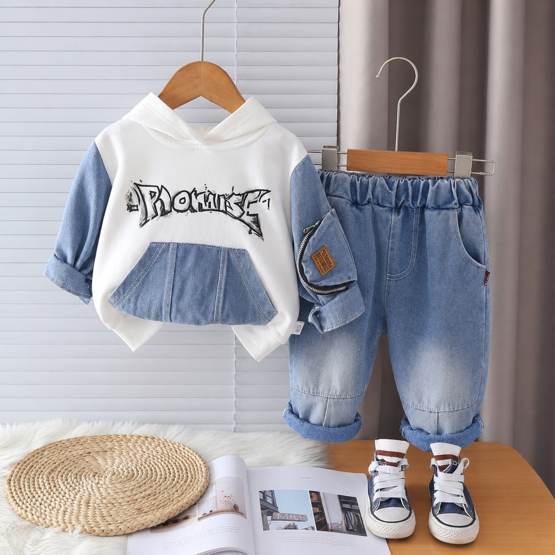 Boys Imported Cord Set [BT-7412] [1-6 Years]