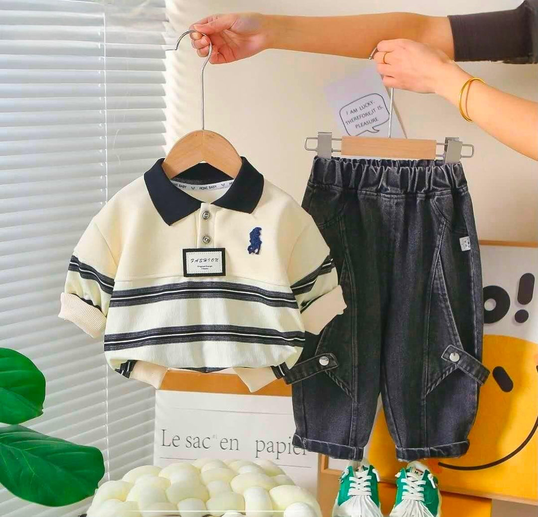 Boys Imported Cord Set [BT-5264] [1-6 Years]