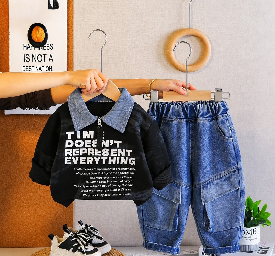 Boys Imported Cord Set [BT-5811] [1-6 Years]