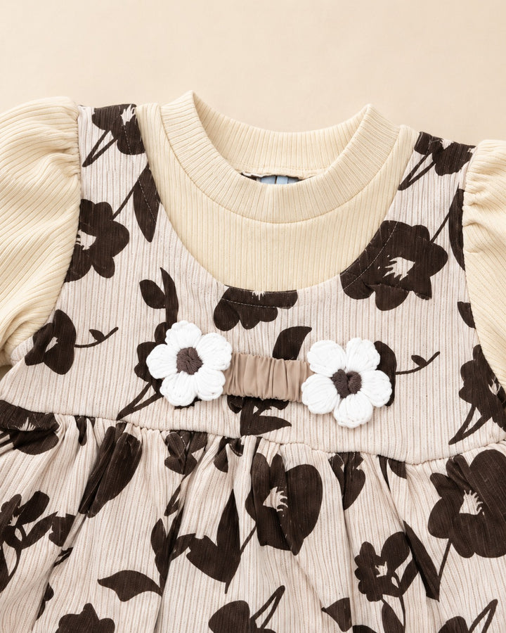 Girls Imported Mehandi Green Frock [3A-4857] (9M -4Years)