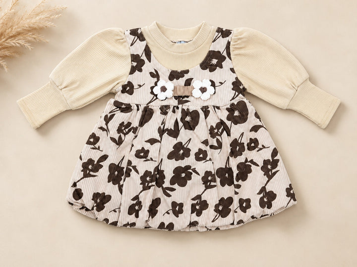Girls Imported Mehandi Green Frock [3A-4857] (9M -4Years)