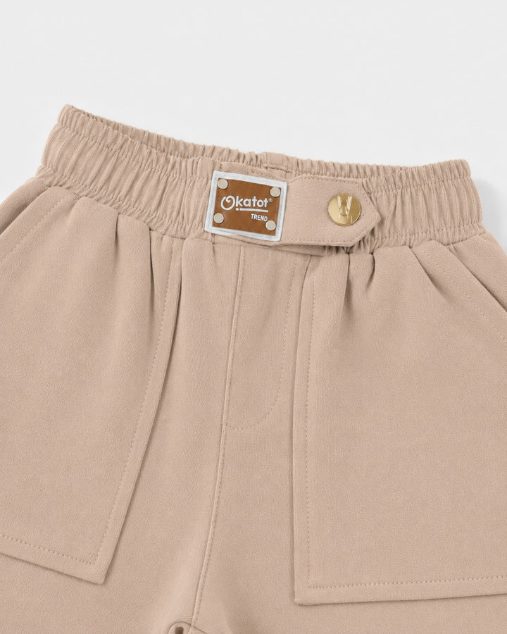 Girls Mocha Korean Pant [ONLY PANT] [GJ-5D-4840] (4-12Years)