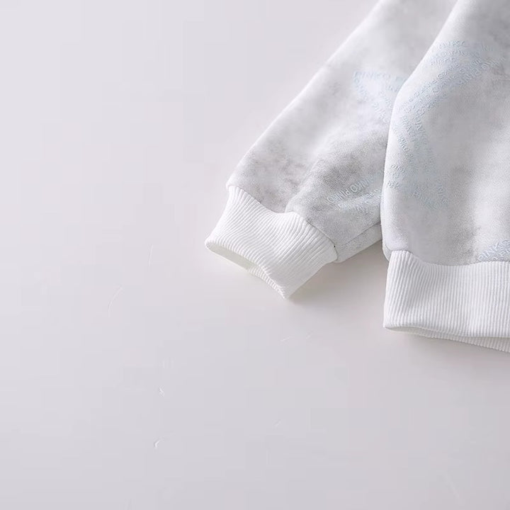Boys Imported White Cord Set With Bag [BT-5K-3876] [1-6 Years]
