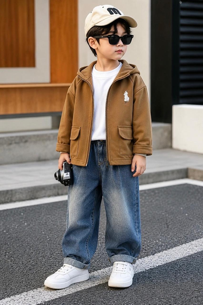 Boys 3 Piece Imported Cord Set [BT-1C-5217] [1 - 6 Years]