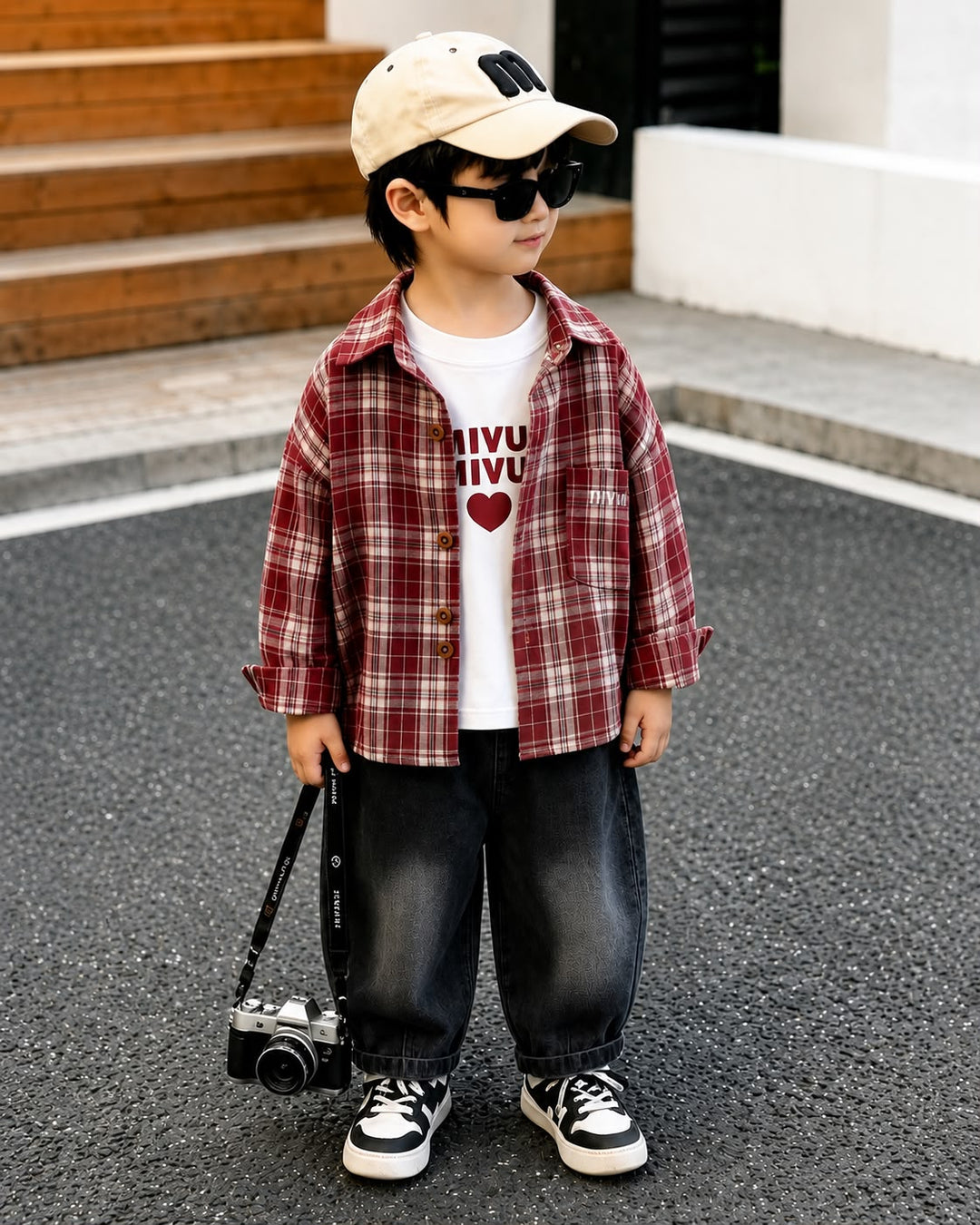 Boys 3 Piece Imported Cord Set [BT-3C-9127] [1 - 6 Years]
