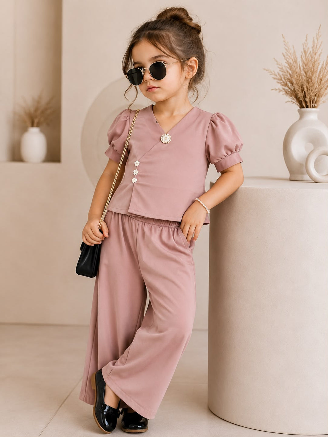 Girls Imported Co-ord Set [GCS-1G-7418] (4-12 Years)