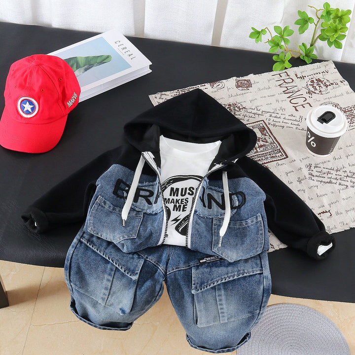 Boys 3 Piece Imported Cord Set [BT-3B-7851] [1 - 6 Years]