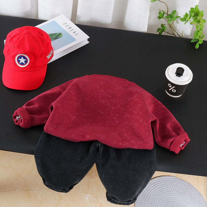 Boys 2 Piece Imported Cord Set [BT-2D-4127] [1 - 6 Years]