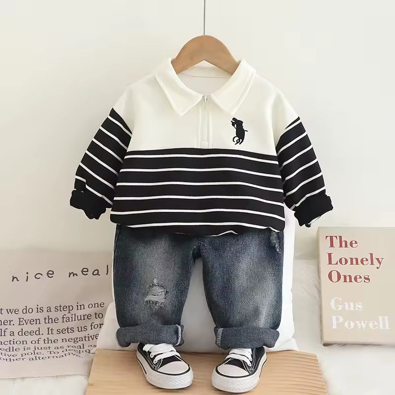 Boys 2 Piece Imported Cord Set [BT-2D-8567] [1 - 6 Years]