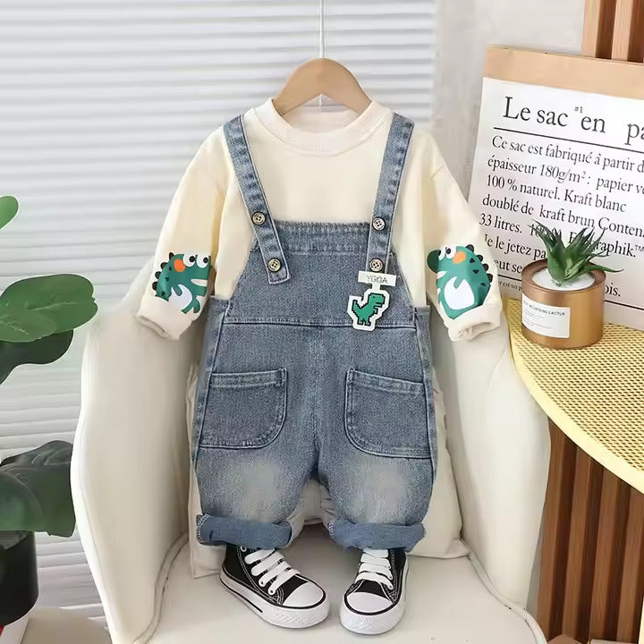 Imported Unisex Dungaree [GD-7157] (1-6Years)