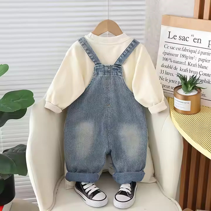 Imported Unisex Dungaree [GD-7157] (1-6Years)