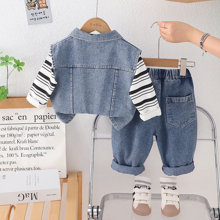 Boys 3 Piece Co-Ord Set [BT-6752] [2 - 6Years]