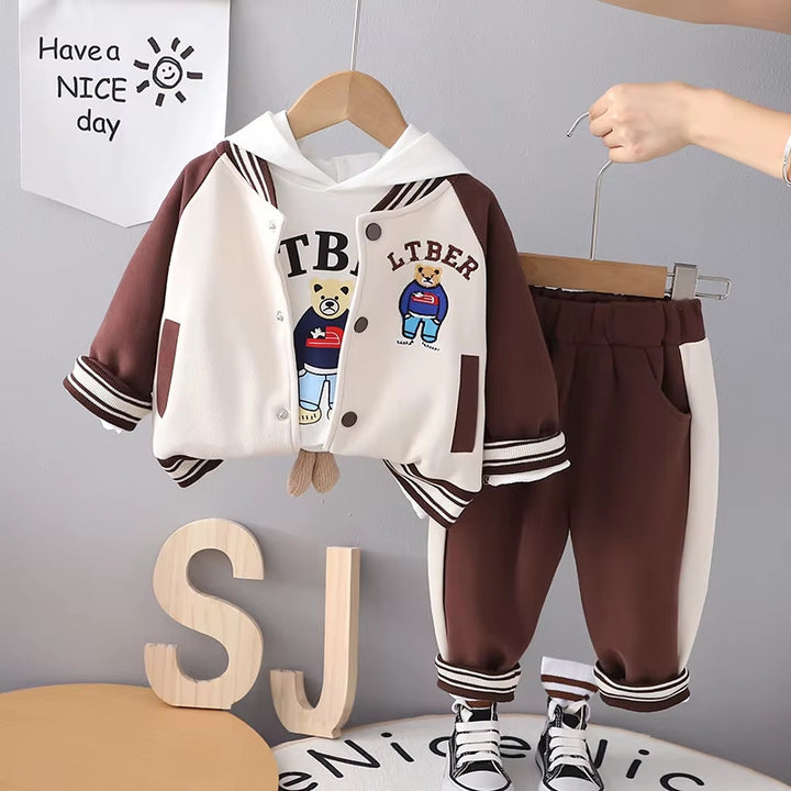 Boys 3 Piece Co-Ord Set [BT-6731] [1 - 5Years]