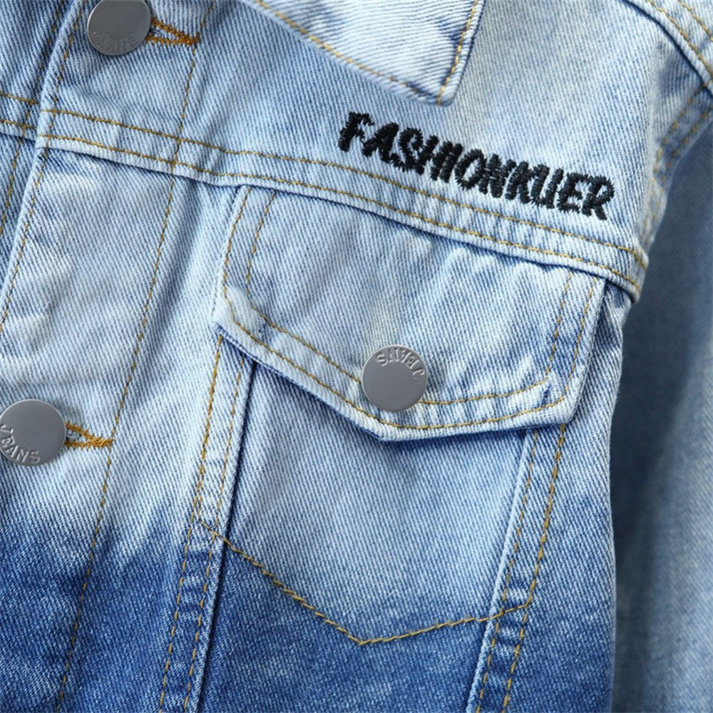 Boys Imported Fancy Denim Jacket [BT-153] [3 - 11Years]