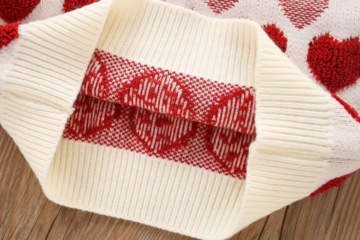 Girls Knitted Sweater Top And Skirt Set, Korean Fashion, Autumn/Winter Co-Ord Set [GCS-6667](2-7 Years)