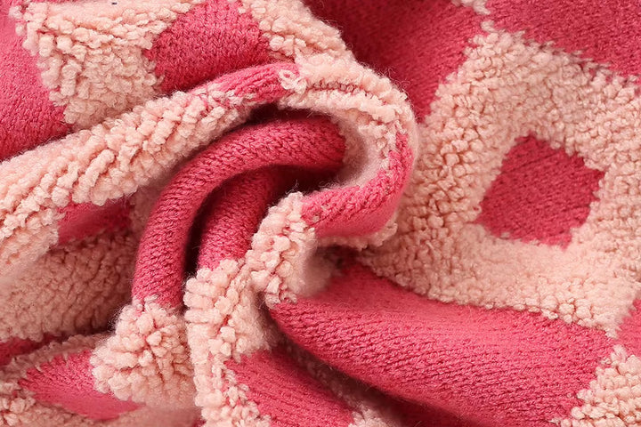 Girls Knitted Sweater Top And Skirt Set, Korean Fashion, Autumn/Winter Co-Ord Set [GCS-6662](2-7 Years)