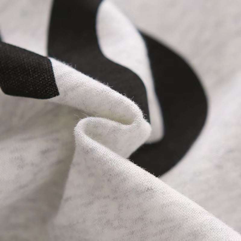 Boys Imported Black & White Hoodie Co-Ord Set [BT-6602] [1 - 5Years]