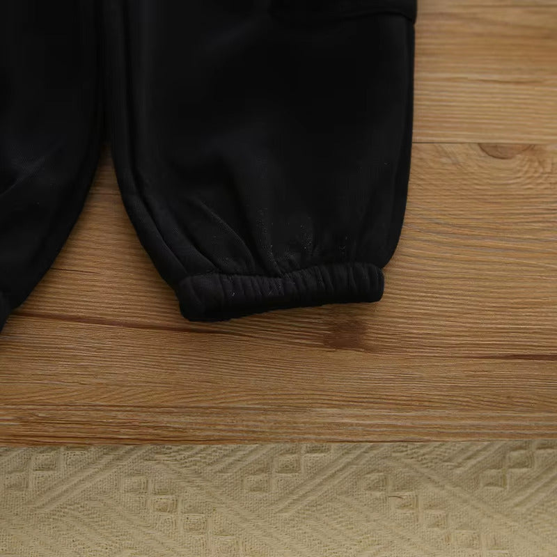 Boys Imported Black & Green Hoodie Co-Ord Set [BT-6601] [1 - 5Years]