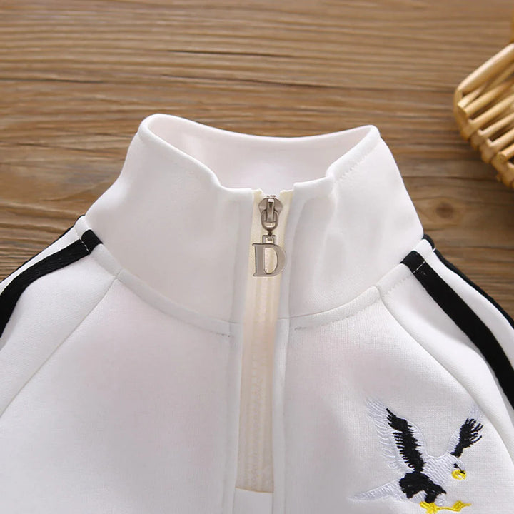 Boys Imported White Co-Ord Set [BT-6597] [1 - 5Years]