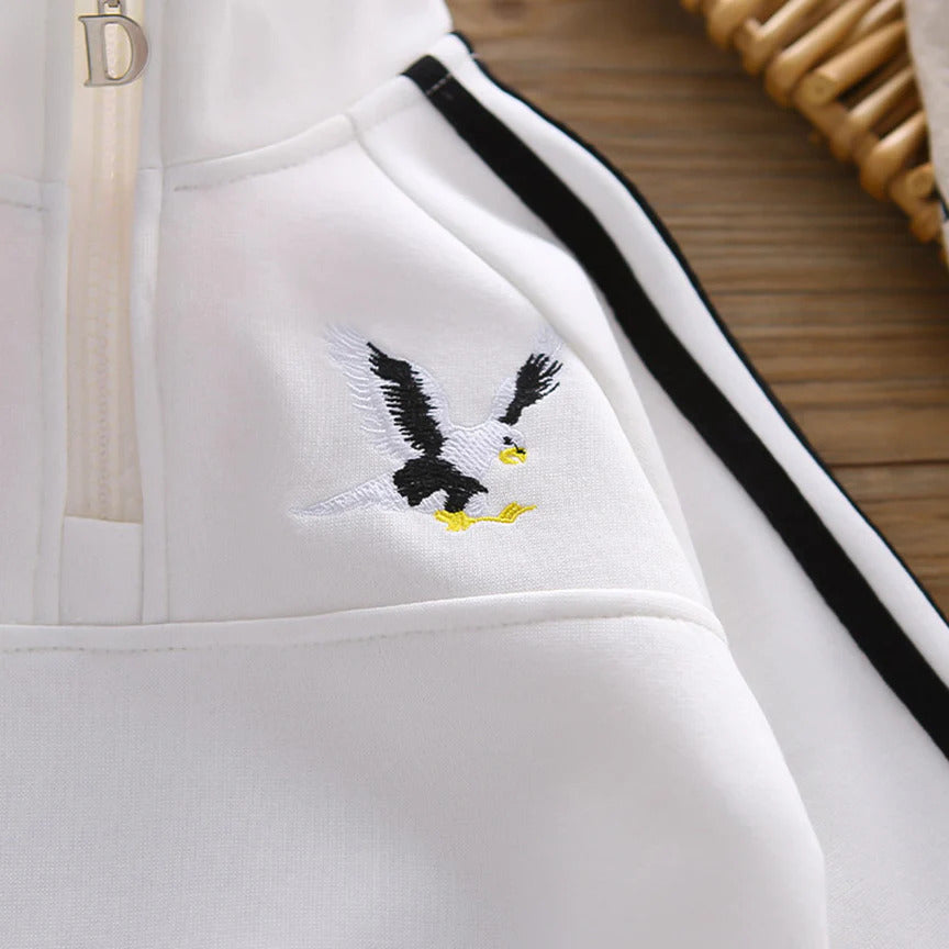 Boys Imported White Co-Ord Set [BT-6597] [1 - 5Years]
