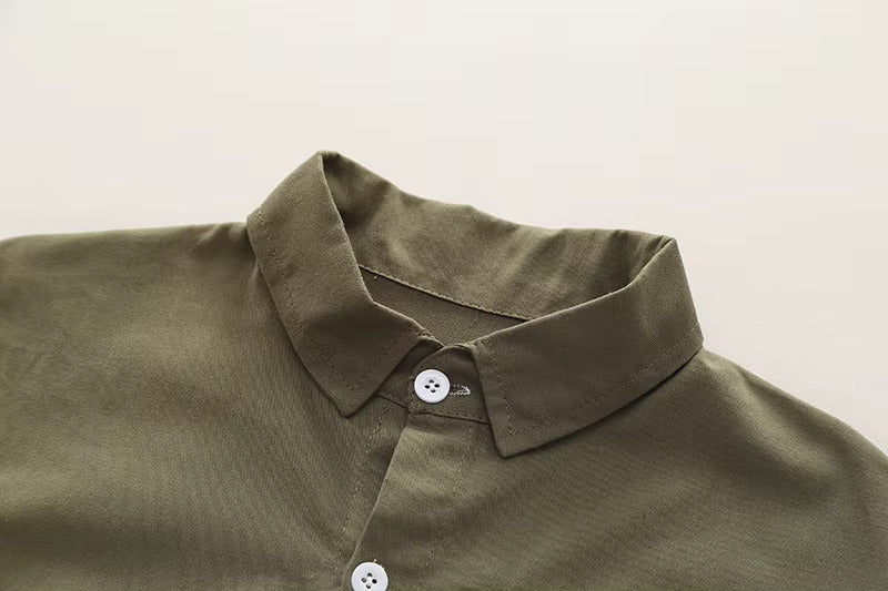 Boys Imported Forest Green Co-Ord Set [BT-6592] [1 - 5Years]