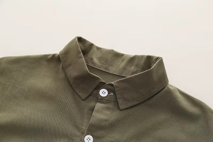 Boys Imported Forest Green Co-Ord Set [BT-6592] [1 - 5Years]