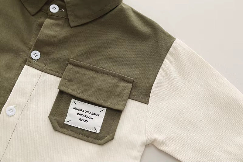 Boys Imported Forest Green Co-Ord Set [BT-6592] [1 - 5Years]