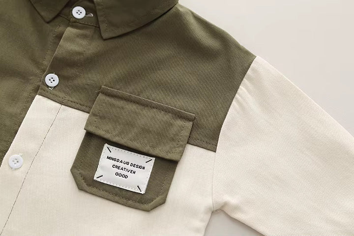 Boys Imported Forest Green Co-Ord Set [BT-6592] [1 - 5Years]