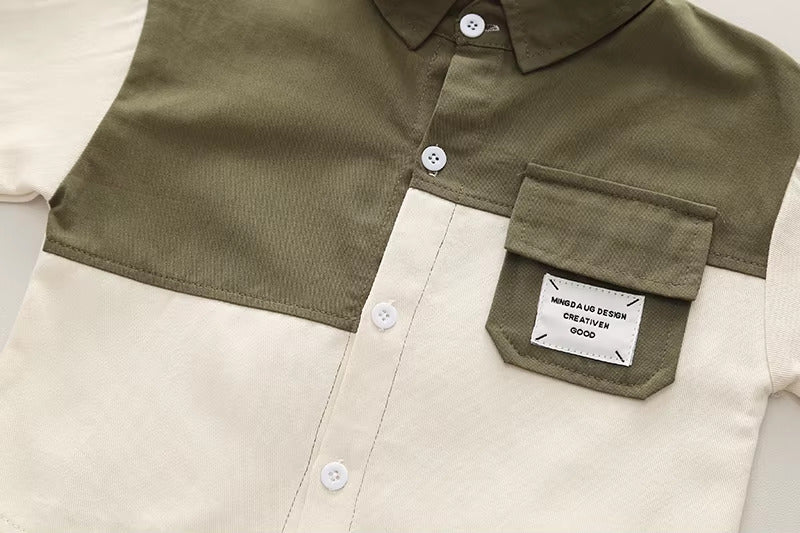 Boys Imported Forest Green Co-Ord Set [BT-6592] [1 - 5Years]