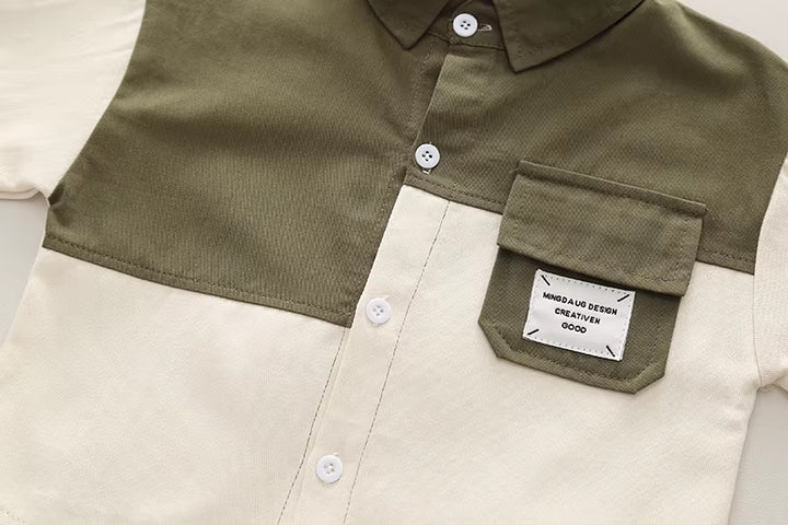 Boys Imported Forest Green Co-Ord Set [BT-6592] [1 - 5Years]