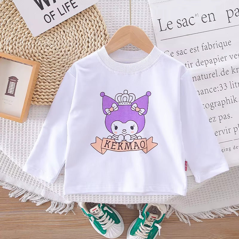 Girl's 3 Piece Imported Lavender Varsity Co-Ord Set [GCS-6425] [1 - 5Years]