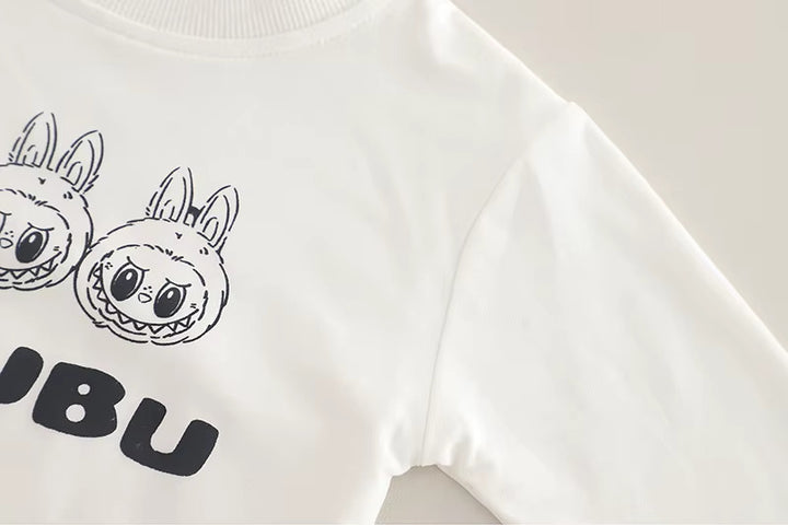 Girl's 3 Piece Imported Baby Pink Varsity Co-Ord Set [GCS-6431] [1 - 5Years]