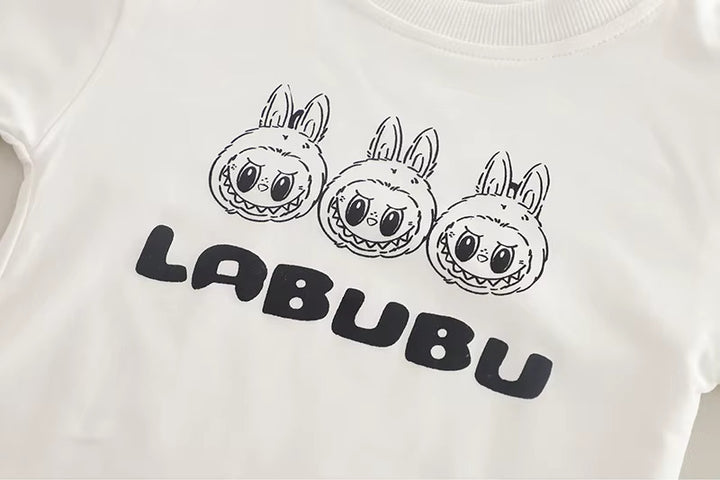 Girl's 3 Piece Imported Baby Pink Varsity Co-Ord Set [GCS-6431] [1 - 5Years]