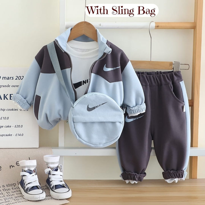 Boys Imported 3 Piece Co-Ord Set [BT-6358] [1 - 6 Years]