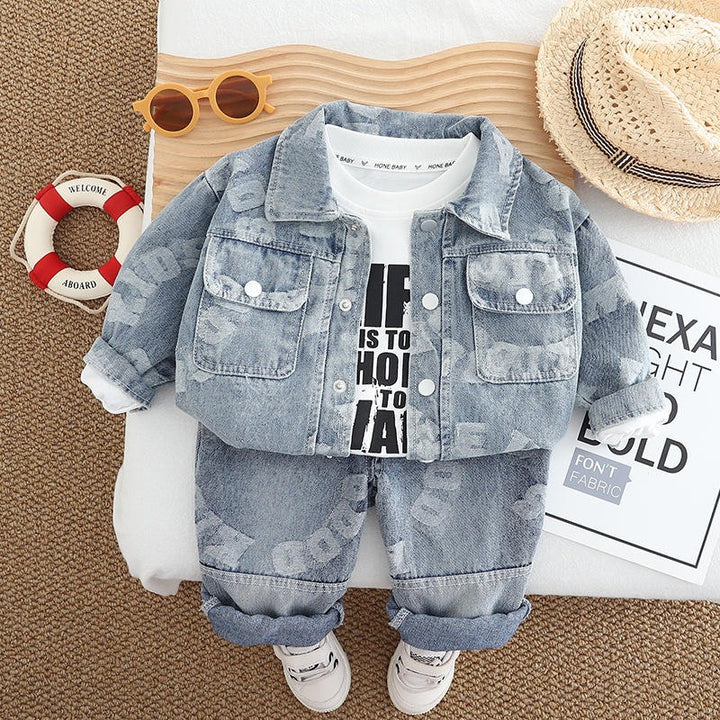 Boys Imported 3 Piece Co-Ord Set [BT-6363] [1 - 5Years]