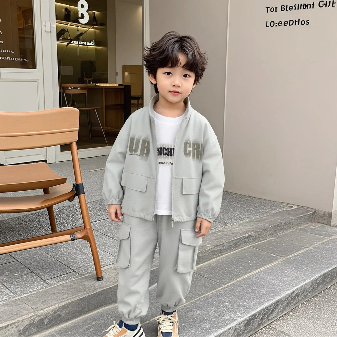 Boys Imported 3 Piece Co-Ord Set [BT-6355] [1 - 5Years]