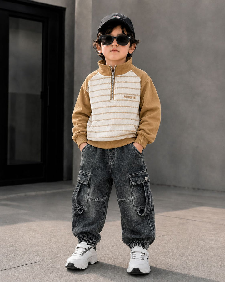 Boys 2 Piece Imported Cord Set [BT-L-4851] [1 - 6 Years]