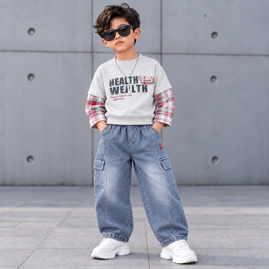 Boys Imported Cord Set [BT-5K-3677] [1 - 6 Years]