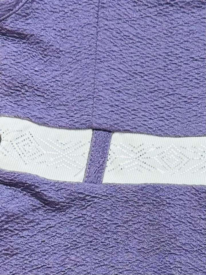 Girls Purple Imported Crush Dress (Without Bag) [GD-5780] (1-6Years)