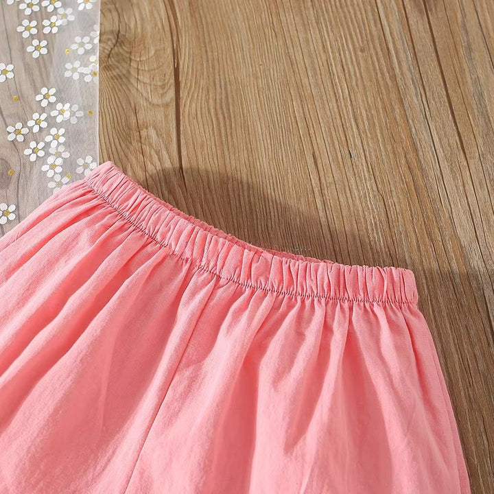 Girl's Summer Co-Ord Set [GCS-4865] (1-6 Years)
