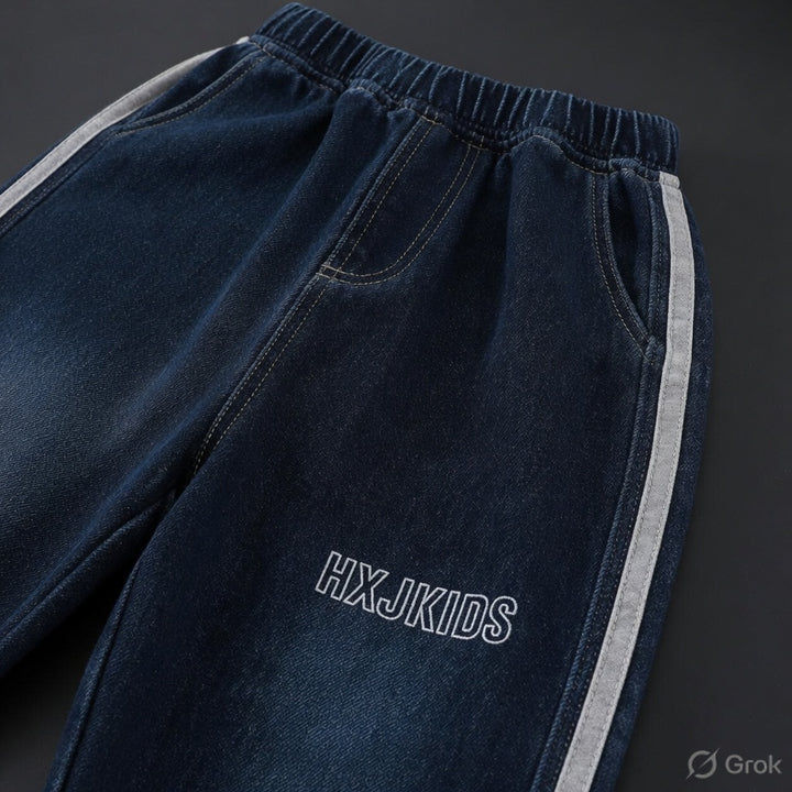 Boys 3 Piece Black Denim Cord Set [BT-5412] (1-6Years)