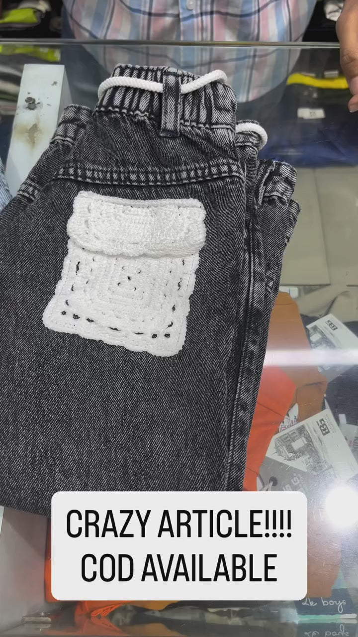 Girls Designer Straight Fit Denim Jeans (Only Jeans) [GJ-1018] (4-12Years)