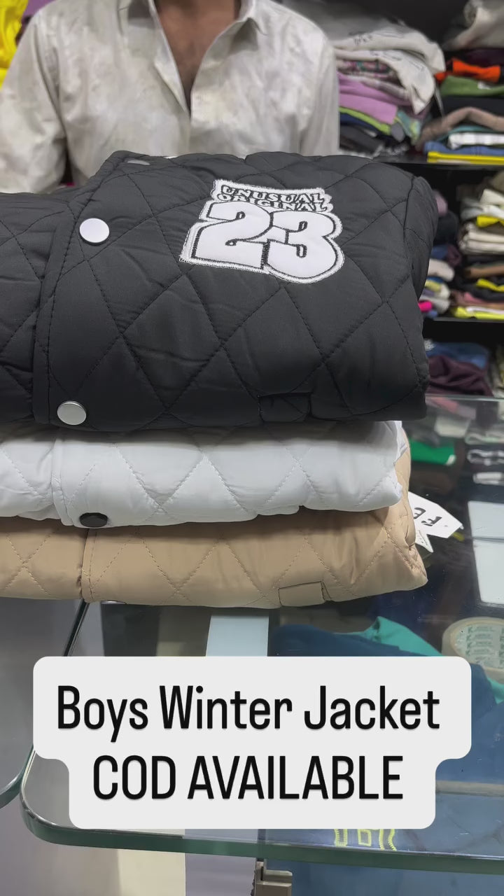 Boys Winter Wear Jacket With Fleece [BT-193] [1 - 5Years]