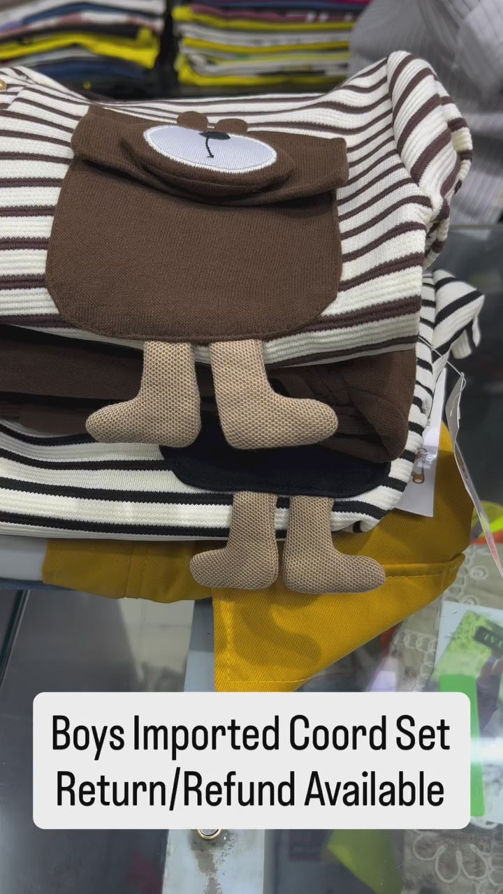 Boys Imported 2 Piece Co-Ord Set [BT-6272] [1 - 5Years]