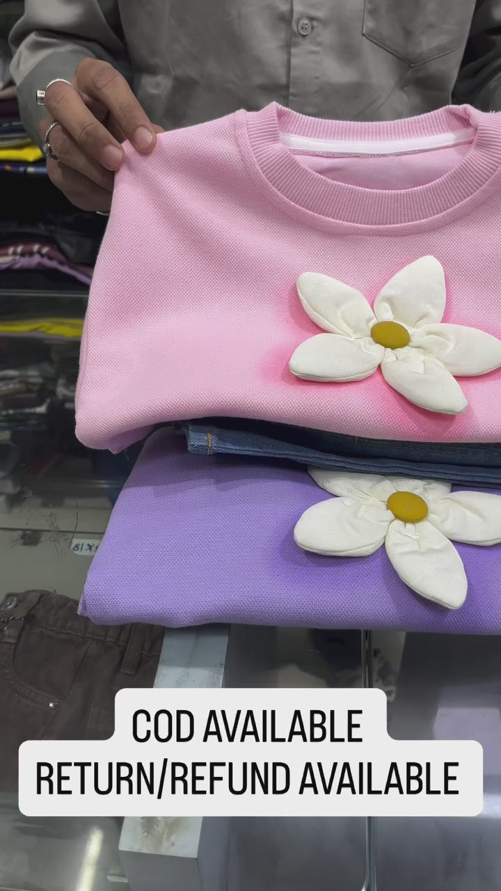 Girl's Lavender 2 Piece Co-Ord Set [GCS-6267](1-6 Years)