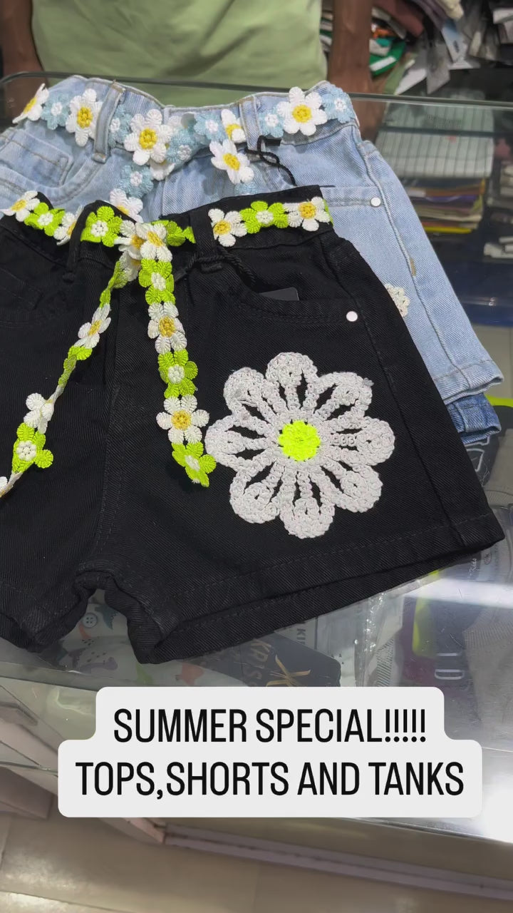 Girls Designer Yellow Bow Top [GT-110] [4-12 year]