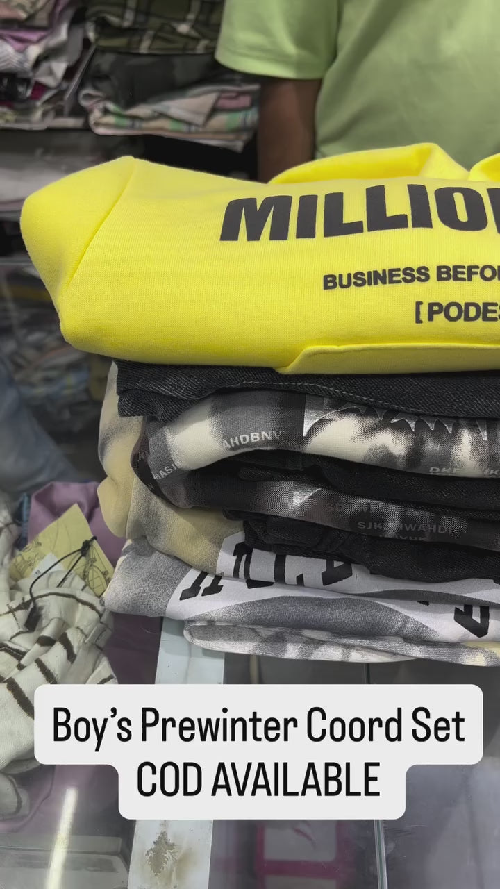 Boys Imported Co-Ord Set [BT-6537] [1 - 5Years]