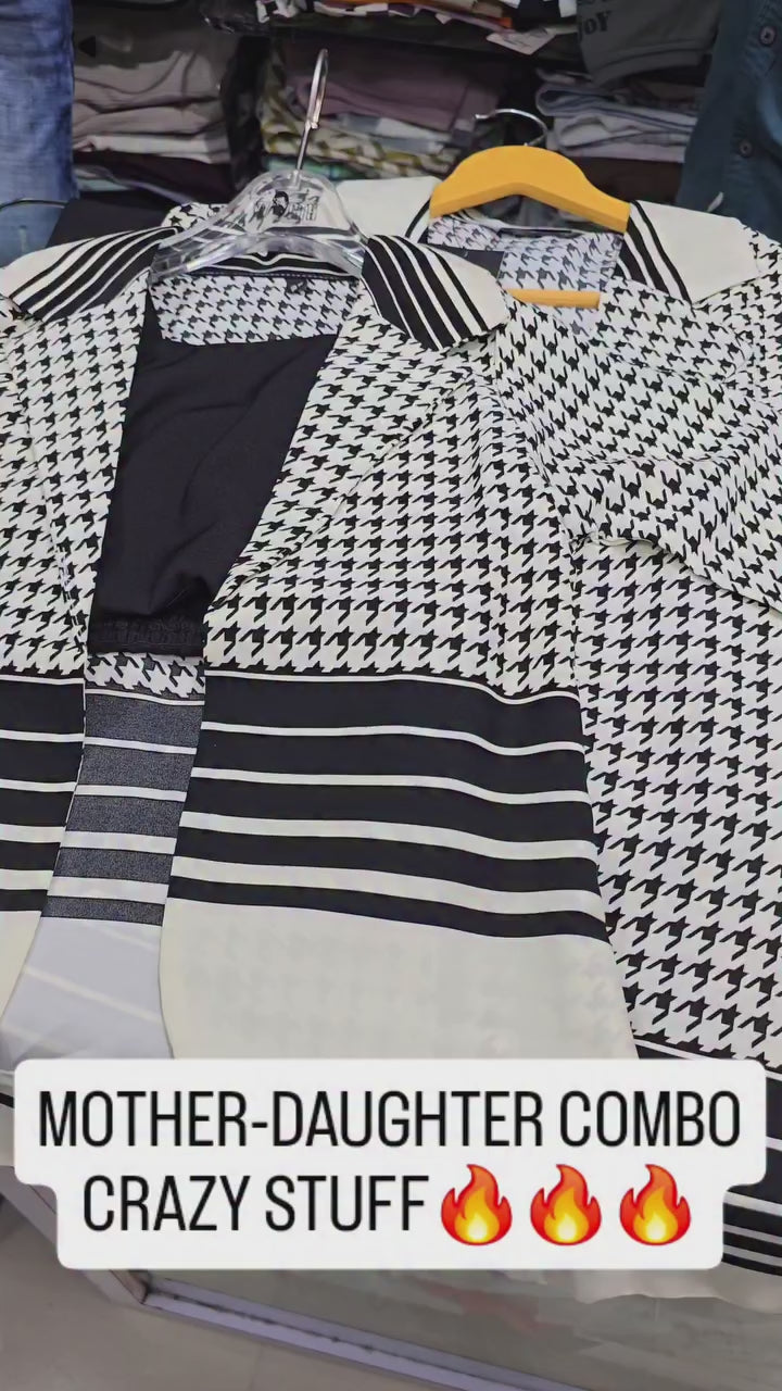 Free Size 3 Piece Blazer Co-Ord Set [GCS-6554] (Fit From 28-34 Waist) (M-XXL)