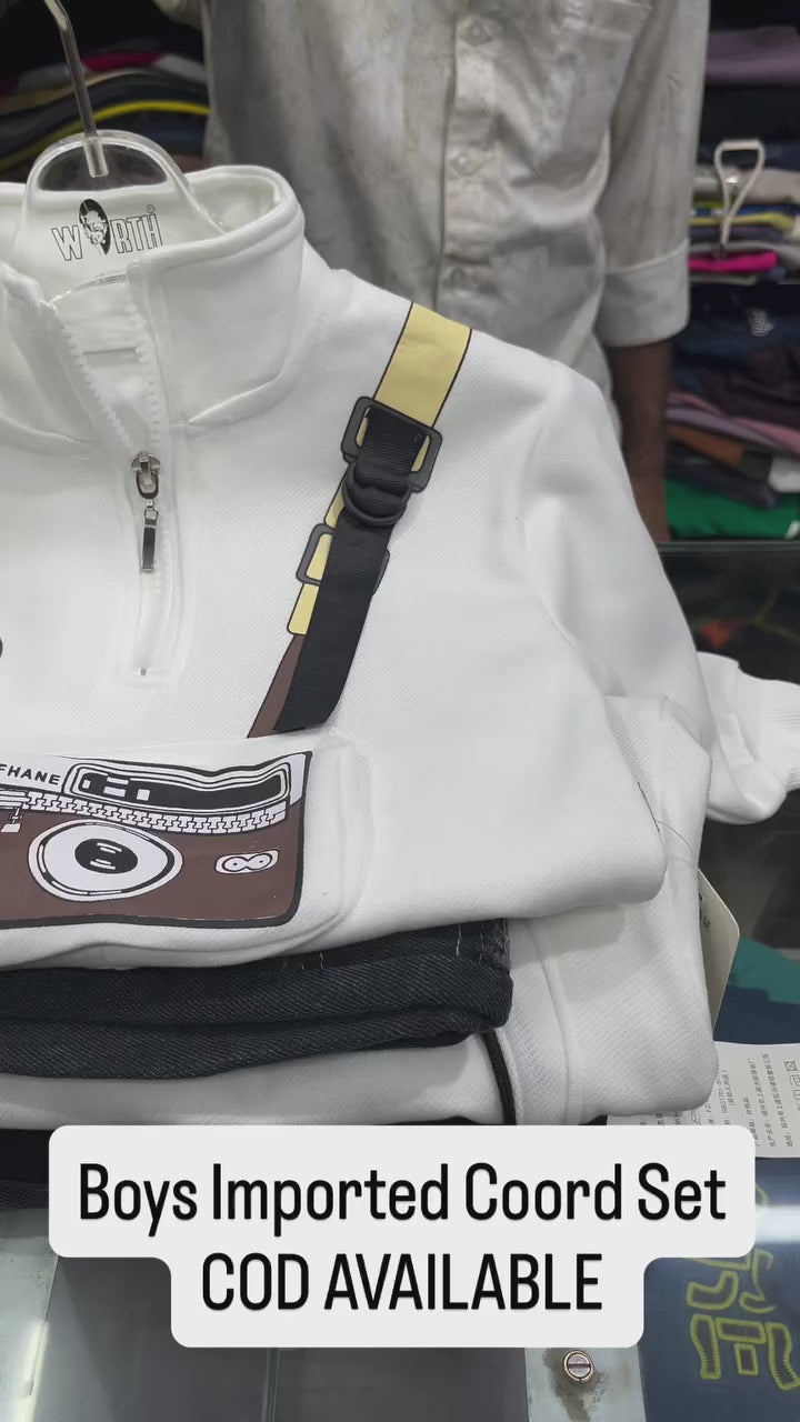 Boys Imported 2 Piece Co-Ord Set [BT-6203] [1 - 5Years]